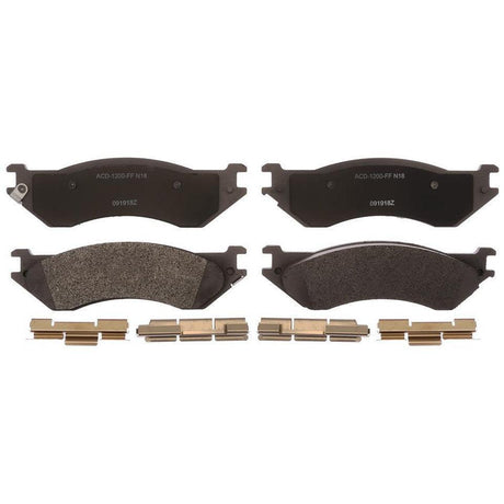 2001-2008 Cummins Semi-Metallic Rear Brake Pads (ACD14D702AMH)-Brake Pad-ACDelco-Dirty Diesel Customs