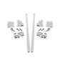 2001-2010 Duramax 58" Bolt On Traction Bars 3.5" Axle Diameter (035-1-HSP)-Traction Bars-HSP Diesel-035-1-HSP-W-Dirty Diesel Customs