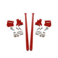 2001-2010 Duramax 70" Bolt-On Traction Bars 3.5" Axle Diameter (035-2-HSP)-Traction Bars-HSP Diesel-035-2-HSP-BR-Dirty Diesel Customs