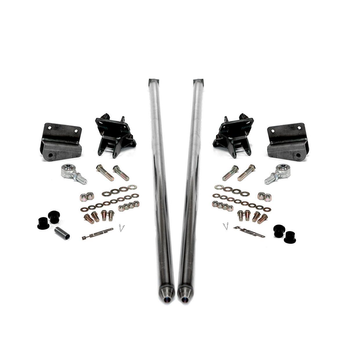2001-2010 Duramax 75" Bolt-On Traction Bars 3.5" Axle Diameter (035-3-HSP)-Traction Bars-HSP Diesel-035-3-HSP-RAW-Dirty Diesel Customs