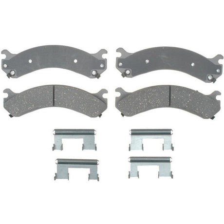 2001-2010 Duramax Ceramic Rear Brake Pad Set (ACD14D909CH)-Brake Pads-ACDelco-Dirty Diesel Customs