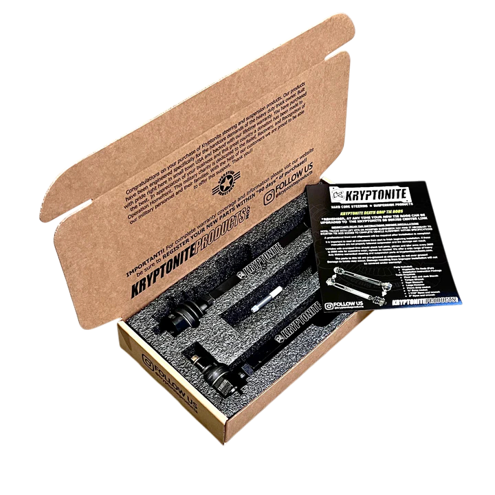 2001-2010 Duramax Death Grip Outer Tie Rods (KRTR10)-Tie Rods-KRYPTONITE-Dirty Diesel Customs