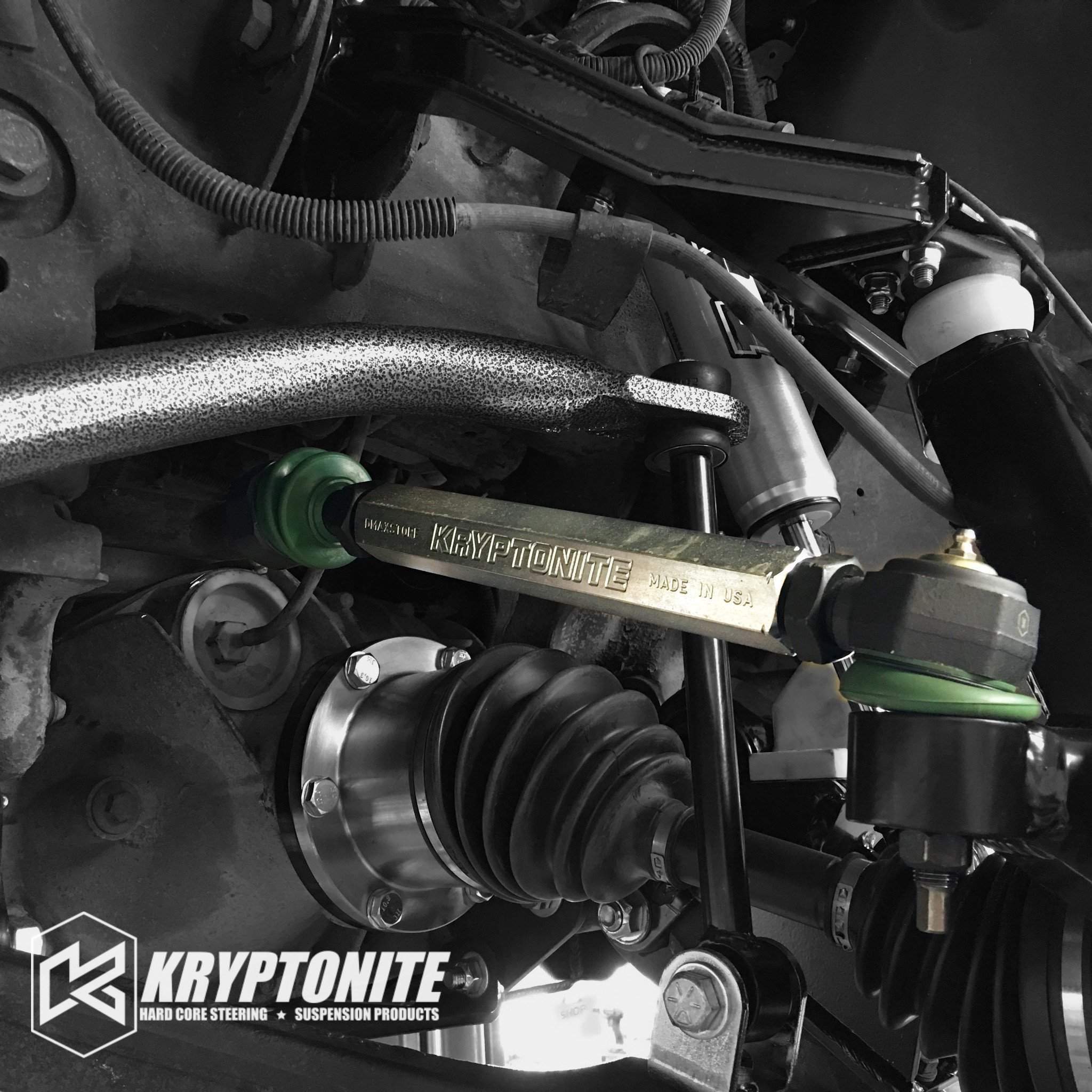 2001-2010 Duramax Death Grip Right Outer Tie Rods (KRTR10)-Tie Rods-KRYPTONITE-Dirty Diesel Customs
