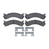 2001-2010 Duramax Pro Semi-Metallic DRW Rear Pads (ACD17D909MH)-Brake Pads-ACDelco-Dirty Diesel Customs