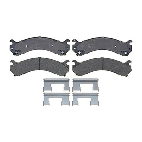 2001-2010 Duramax Pro Semi-Metallic DRW Rear Pads (ACD17D909MH)-Brake Pads-ACDelco-Dirty Diesel Customs