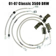 2001-2010 Duramax Stainless Steel Brake Lines (XD-BrakeLines-0110)-Brake Lines-DMAX-XD0107-35-Dirty Diesel Customs