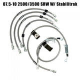 2001-2010 Duramax Stainless Steel Brake Lines (XD-BrakeLines-0110)-Brake Lines-DMAX-XD0710-25S-Dirty Diesel Customs