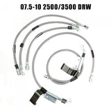 2001-2010 Duramax Stainless Steel Brake Lines (XD-BrakeLines-0110)-Brake Lines-DMAX-XD0710-35-Dirty Diesel Customs