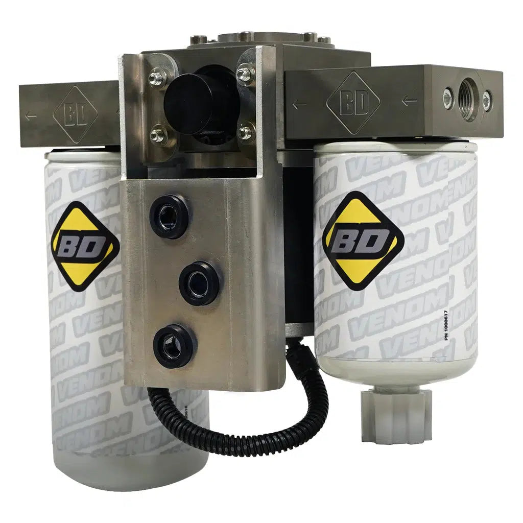 2001-2010 Duramax Venom 165GPH Lift Pump w/ Filter & Separator (1050322)-Lift Pump-BD Diesel-Dirty Diesel Customs