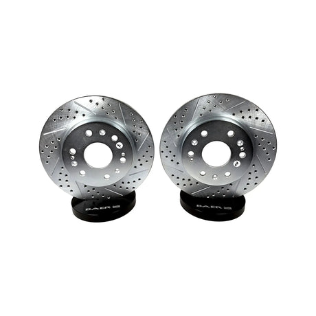 2001-2011 Duramax Performance Front Rotors (55072-020)-Brake Rotors-Baer Brakes-Dirty Diesel Customs