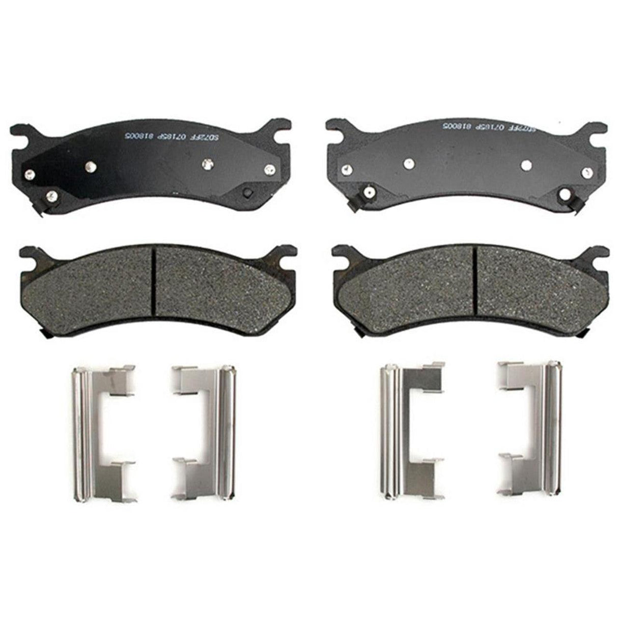 2001-2013 Duramax Rear Pads (ACD17D785MHF1)-Brake Pad-ACDelco-Dirty Diesel Customs
