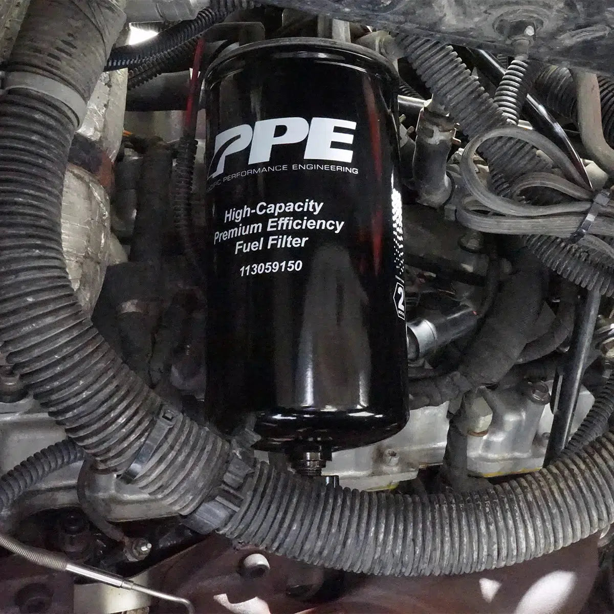 2001-2016 Duramax High-Capacity Premium Efficiency Fuel Filter (113059150)-Fuel Filter-PPE-Dirty Diesel Customs