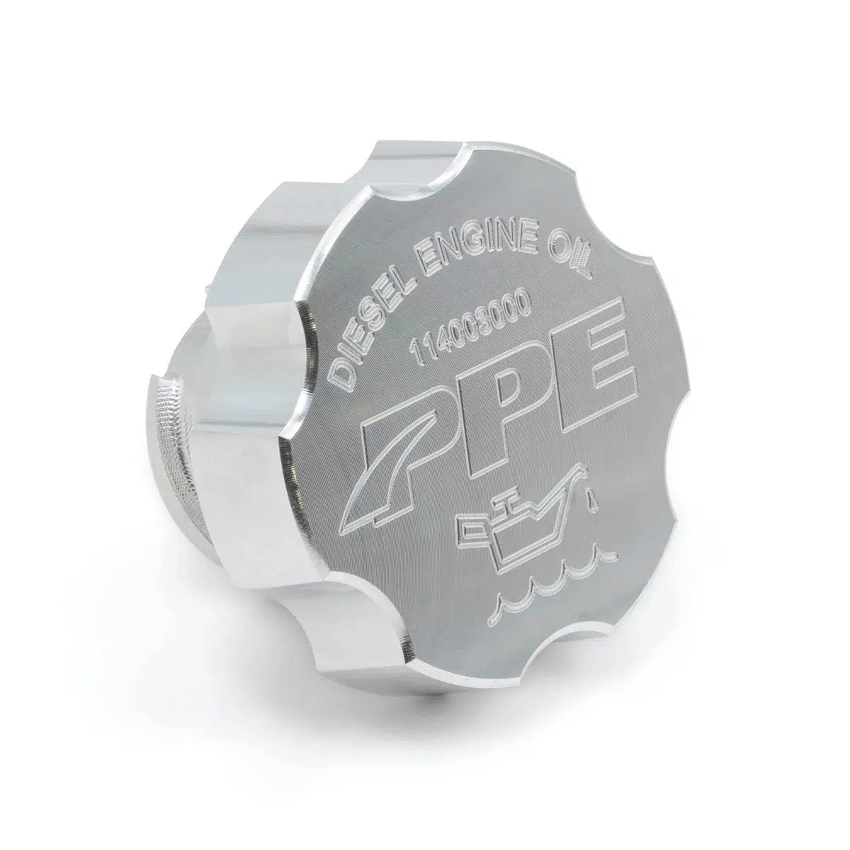 2001-2016 Duramax Oil Fill Cap - Billet Aluminum (114003000)-Oil Cap-PPE-Dirty Diesel Customs