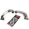2001-2016 Duramax Replacement Up-Pipes (116120000)-Up-Pipes-PPE-Dirty Diesel Customs