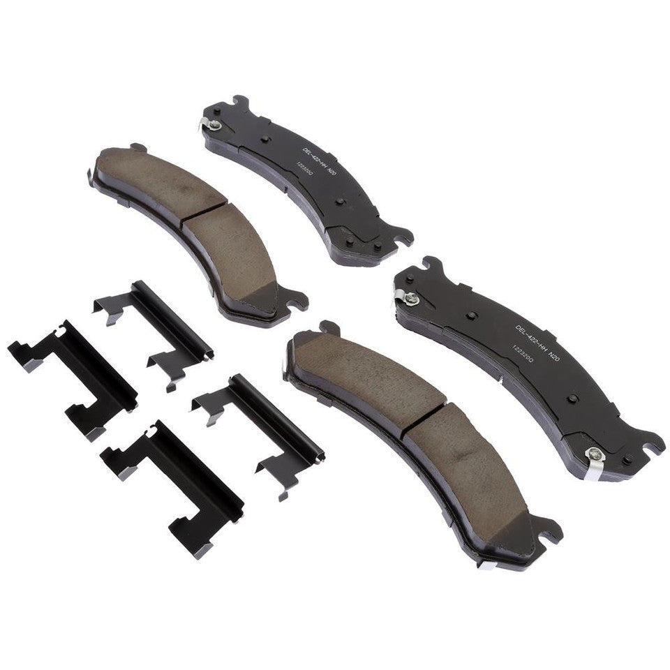 2001-2020 Duramax Pro Ceramic Front Disc Brake Pads (ACD17D784CHF1)-Brake Pad-ACDelco-Dirty Diesel Customs