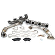 2001-2025 Duramax High Flow Exhaust Manifold W/ Up-Pipe Kit (116111035)-Exhaust Manifold-PPE-116111000-Dirty Diesel Customs