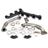 2001-2025 Duramax High Flow Exhaust Manifold W/ Up-Pipe Kit (116111035)-Exhaust Manifold-PPE-116111820-Dirty Diesel Customs