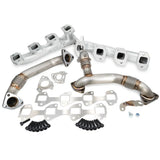 2001-2025 Duramax High Flow Exhaust Manifold W/ Up-Pipe Kit (116111035)-Exhaust Manifold-PPE-Dirty Diesel Customs