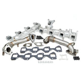 2001-2025 Duramax High Flow Exhaust Manifold W/ Up-Pipe Kit (116111035)-Exhaust Manifold-PPE-Dirty Diesel Customs