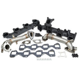 2001-2025 Duramax High Flow Exhaust Manifold W/ Up-Pipe Kit (116111035)-Exhaust Manifold-PPE-Dirty Diesel Customs