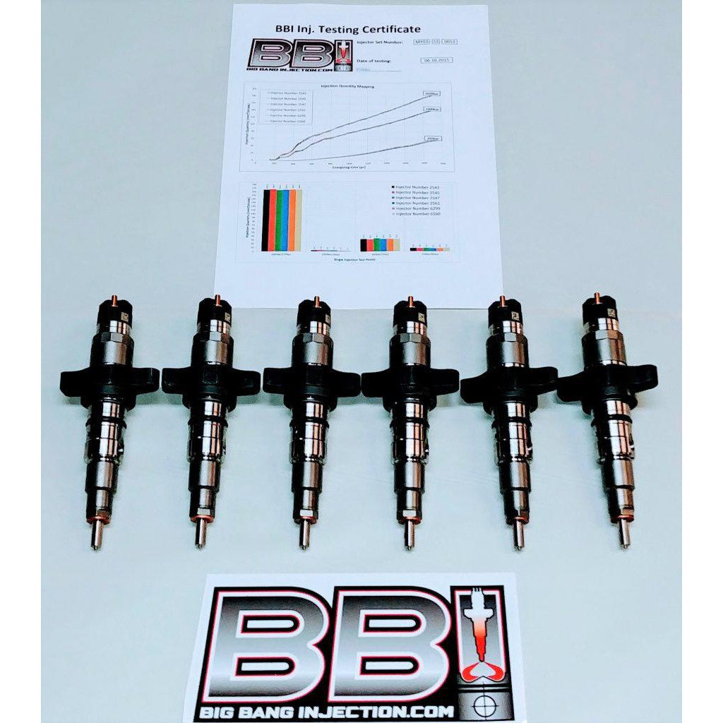 2003-2004 Cummins BBI W/ Body Modification Performance Injector Set Stage 2 (MY03-S2-MOD)-Performance Injectors-Big Bang Injection-Dirty Diesel Customs