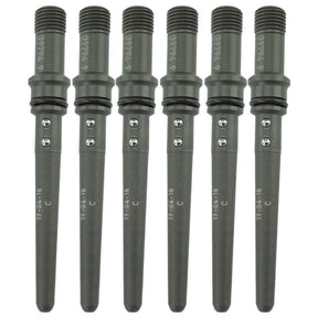 2003-2004 Cummins Reman Stock Injectors w/ Connecting Tubes (214311)-Stock Injectors-Industrial Injection-214311-Dirty Diesel Customs