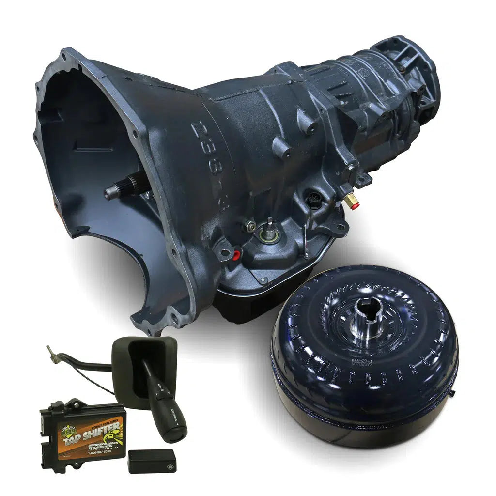 2003-2004 Cummins Torquemaster 48RE Transmission & Converter W/ Auxiliary Filter Kit & Billet Input & Tapshifter Package (4WD) (1064194BMT)-Transmission Package-BD Diesel-Dirty Diesel Customs