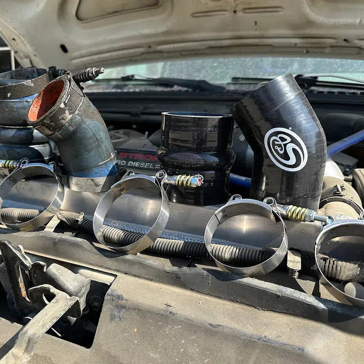 2003-2004 Powerstroke S&B Hot & Cold Side Boot Kit (83-2000)-Couplers & Accessories-S&B Filters-Dirty Diesel Customs