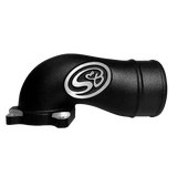 2003-2004 Powerstroke S&B Intake Elbow W/ Cold Side Intercooler Piping & Boots (76-1003B)-Intake Elbows-S&B Filters-Dirty Diesel Customs