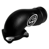 2003-2004 Powerstroke S&B Intake Elbow W/ Cold Side Intercooler Piping & Boots (76-1003B)-Intake Elbows-S&B Filters-Dirty Diesel Customs