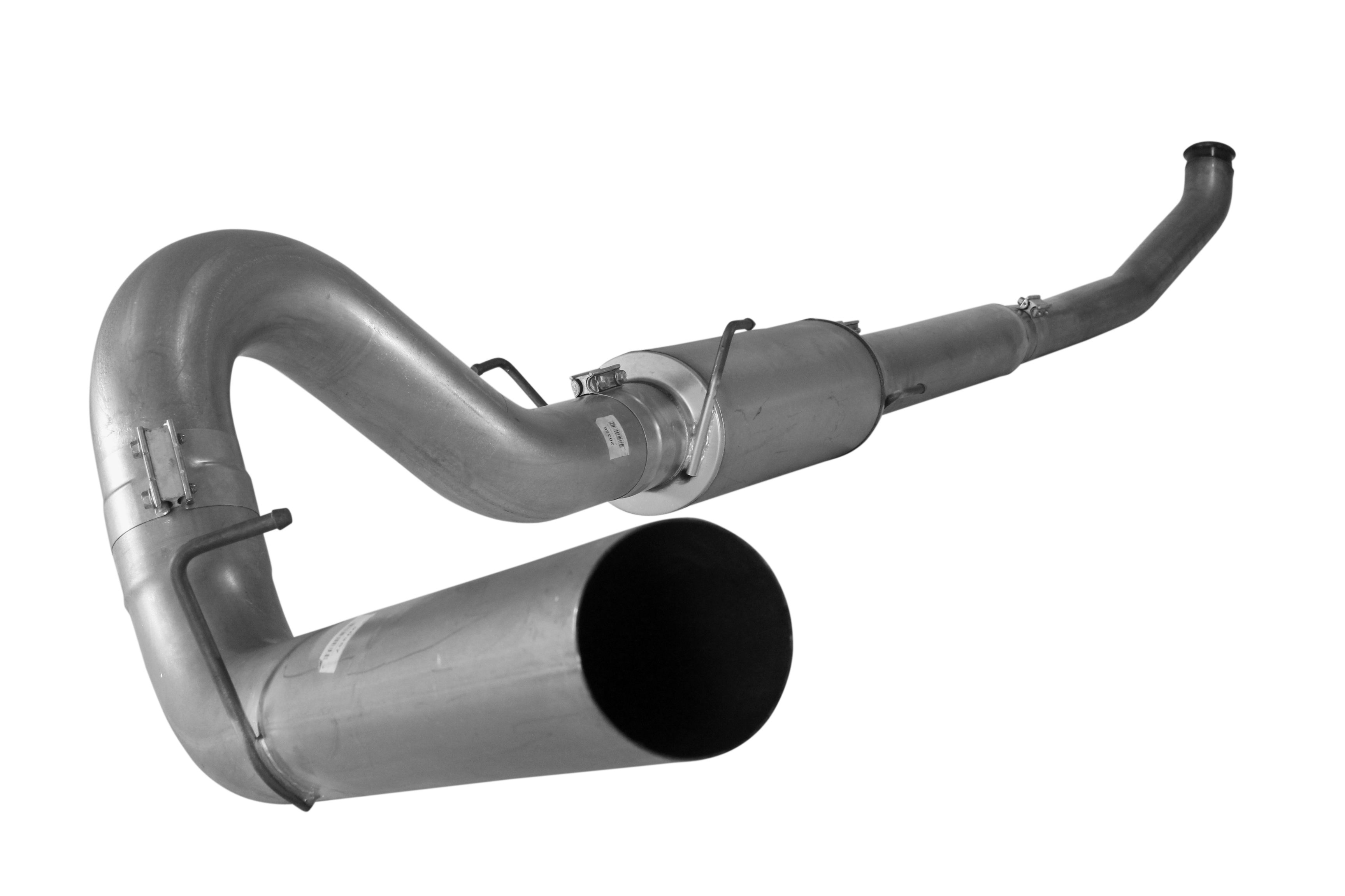 2003-2004.5 Cummins 5" Turbo Back Exhaust System w/ Muffler (FLO-605)-Turbo Back Exhaust System-Flo-Pro-511019-Dirty Diesel Customs