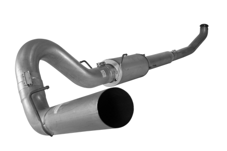 2003-2004.5 Cummins 5" Turbo Back Exhaust System w/ Muffler (FLO-605)-Turbo Back Exhaust System-Flo-Pro-511019-Dirty Diesel Customs