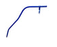 2003-2007 Cummins Straight-Shot 48RE Transmission Dipstick Tube (PDC0307TDT)-Dipsticks-Pusher-PDC0307TDT_U-Dirty Diesel Customs