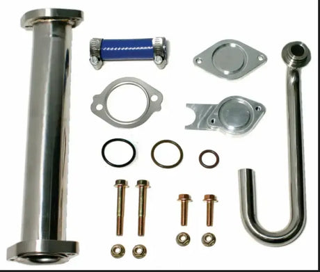 2003-2007 Powerstroke EGR & Cooler Delete w/ Up-Pipe (621003)-EGR Delete-Mel's Manufacturing-Dirty Diesel Customs