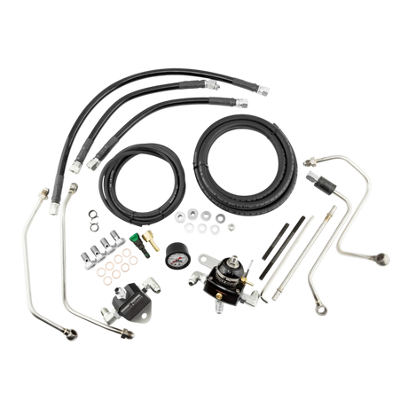 2003-2007 Powerstroke Fuel Bowl Delete Regulated Return Fuel System Kit (DD-60FS-FBD-RRK-V3)-Fuel Return Kit-Strictly Diesel-Dirty Diesel Customs