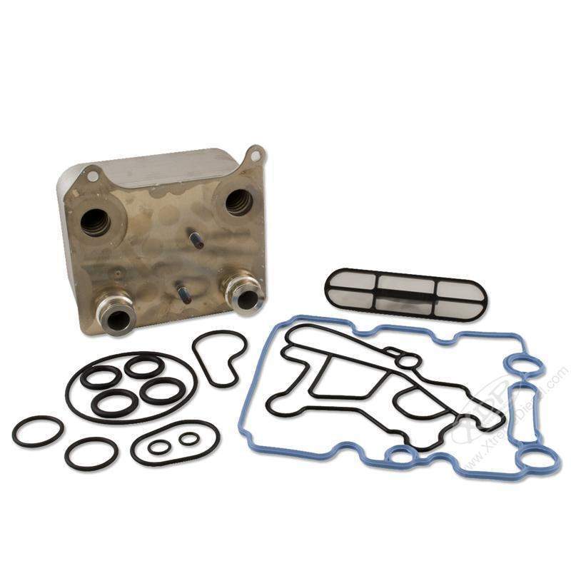 2003-2007 Powerstroke OEM Oil Cooler (YO-25)-Oil Cooler-Ford OEM-Dirty Diesel Customs