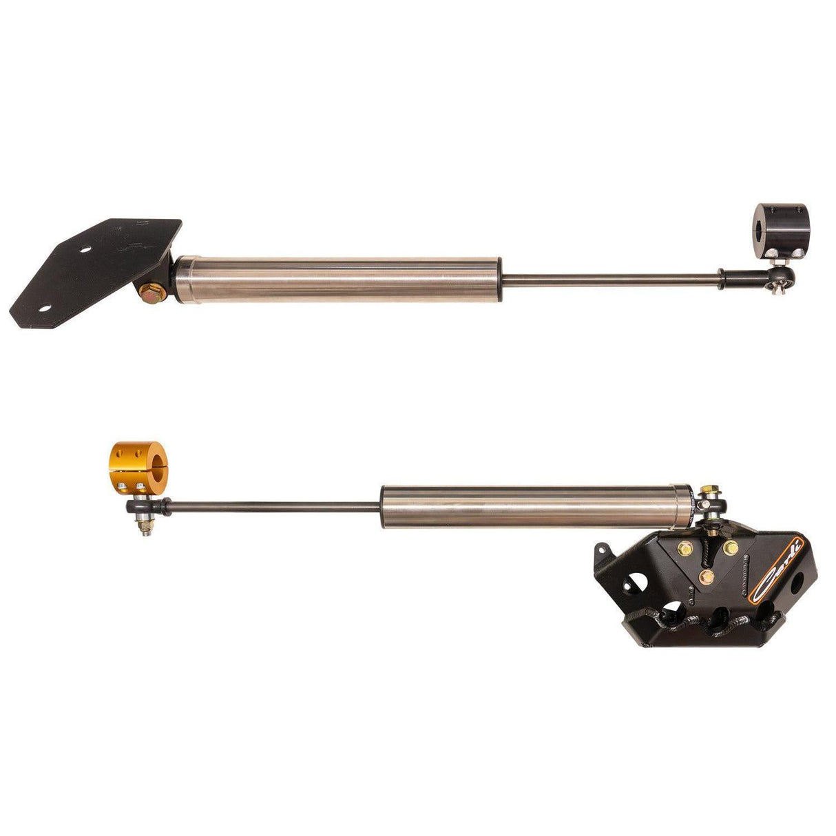 2003-2008 Cummins Y-Style Opposing Steering Stabilizer (CS-DSSOSK-Y-STK)-Steering Stabilizer-Carli Suspension-Dirty Diesel Customs