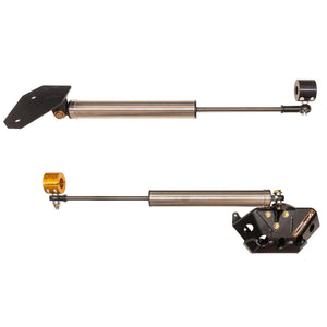 2003-2008 Cummins Y-Style Opposing Steering Stabilizer w/ 3-6" Lift (CS-DSSOSK-Y)-Steering Stabilizer-Carli Suspension-Dirty Diesel Customs