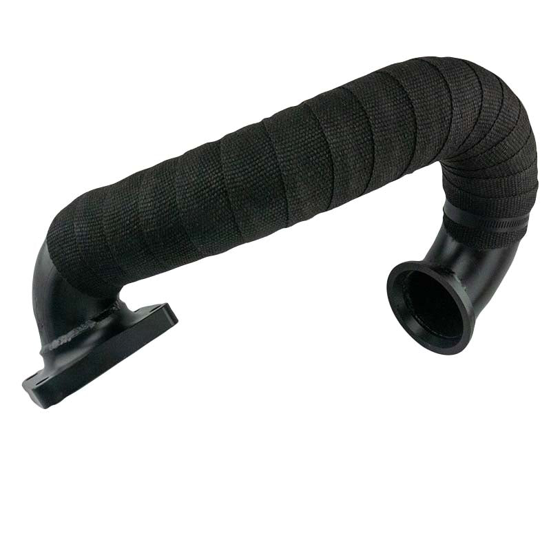 2003-2009 Cummins Hot Pipe Wrapped & Painted (229702)-Intercooler Piping-Industrial Injection-Dirty Diesel Customs