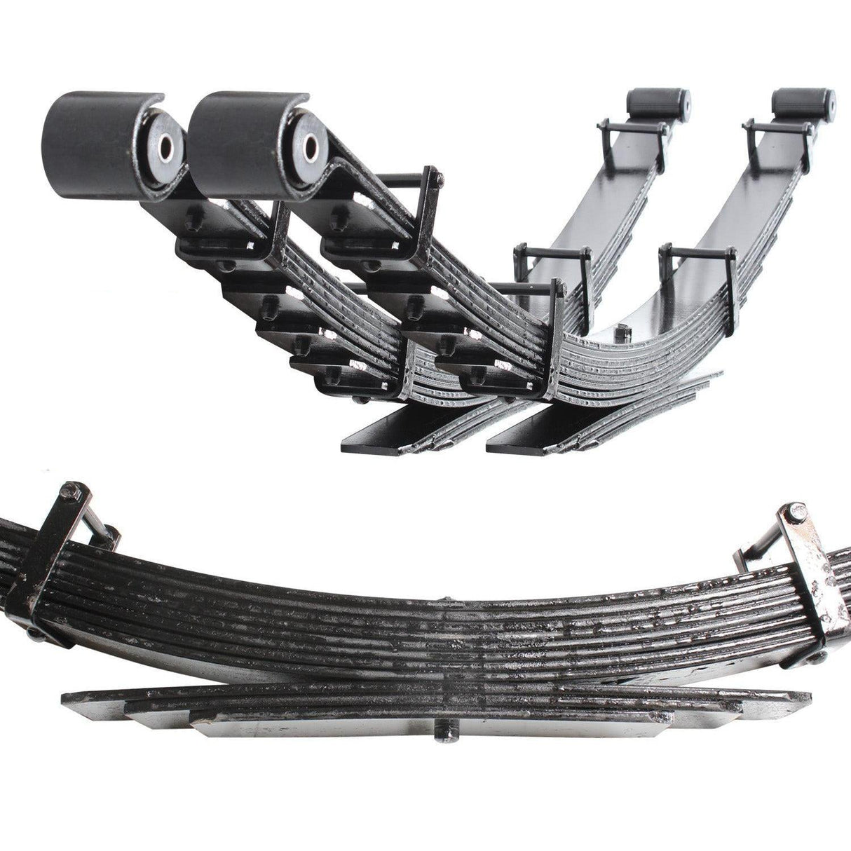 2003-2009 Ram HD Hemi Progressive HD Leaf Spring Kit w/ 2" Lift (CS-DFSP-03-H-HD)-Leaf Springs-Carli Suspension-Dirty Diesel Customs