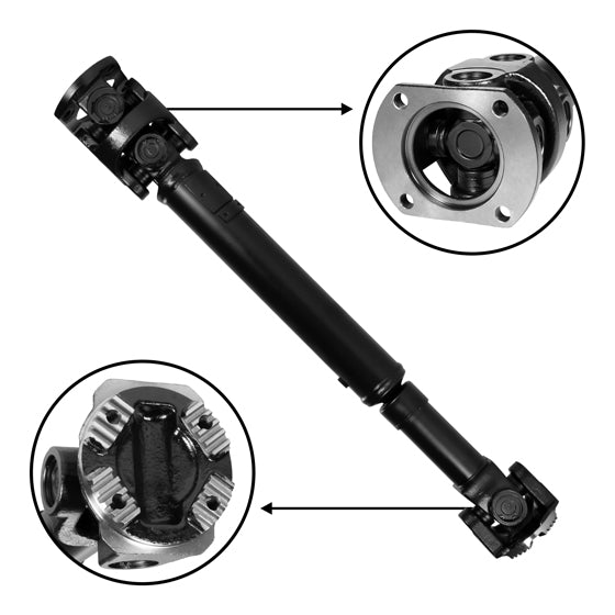 2003-2010 Cummins Front Driveshaft 26-1/8" Center to Center (ZDS9536)-Drive Shaft-USA Standard Gear-Dirty Diesel Customs