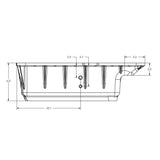 2003-2010 Powerstroke 5R110 Deep Transmission Pan (328051000)-Transmission Pan-PPE-Dirty Diesel Customs