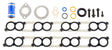 2003-2010 Powerstroke Exhaust Gas Recirculation (EGR) Cooler Intake Gasket Kit (AP63447)-Engine Seal Kit-Alliant Power-Dirty Diesel Customs