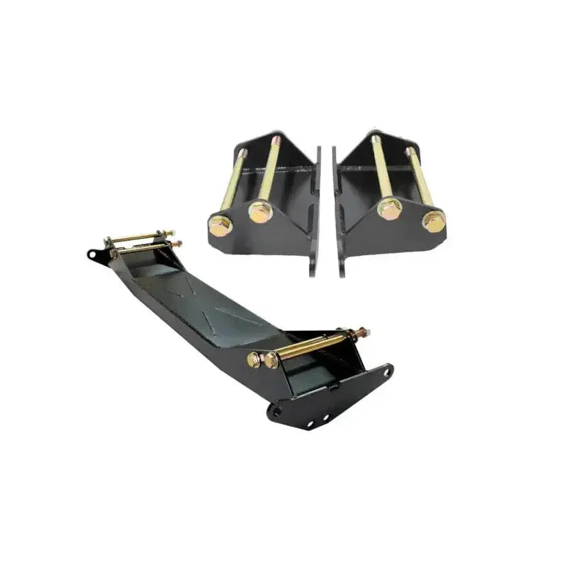 2003-2012 Cummins 2-Piece Radius Arm Drop Bracket to Trans X-Member Brace (CS-DCM6-03-S)-Radius Arm Bracket-Carli Suspension-Dirty Diesel Customs