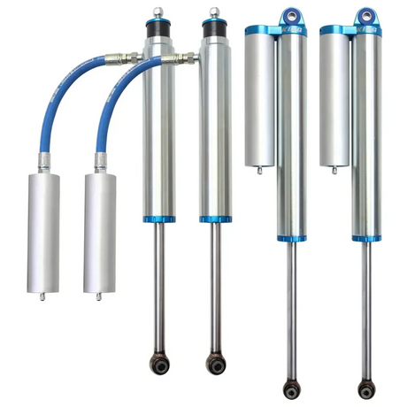 2003-2012 Cummins Carli-Tuned King 2.5 RR Shock Package w/ 3" Lift (AS-DPT25SPKG-03-H)-Shocks-Carli Suspension-Dirty Diesel Customs