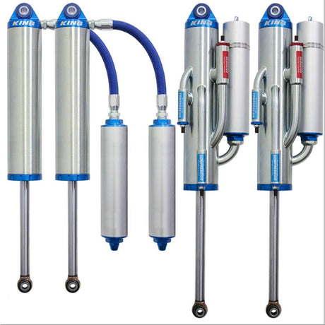 2003-2012 Cummins Carli-Tuned King 3.5 RR Shock Package w/ 3" Lift (AS-DUC35SPKG-03-D-LA)-Shocks-Carli Suspension-Dirty Diesel Customs