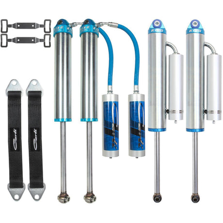 2003-2013 Cummins Dominator RR Shock Package w/ Long Arm Valving (CS-DD30SPKG-03-D-LA)-Shocks-Carli Suspension-Dirty Diesel Customs