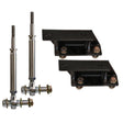 2003-2013 Cummins Adjustable 10mm Extended Links/Brackets for 6" Lift (CS-DEL6-10)-Sway Bar End Links-Carli Suspension-Dirty Diesel Customs