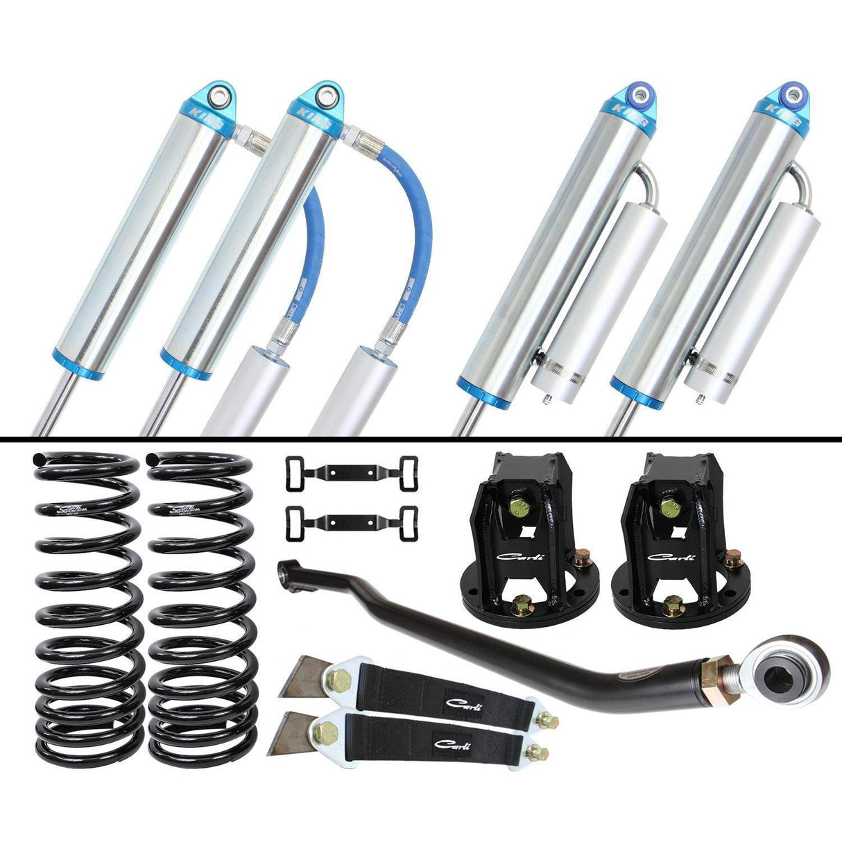 2003-2013 Ram HD HEMI Dominator 3” Lift Kit (CS-DD30-03-H)-Lift Kit-Carli Suspension-Dirty Diesel Customs