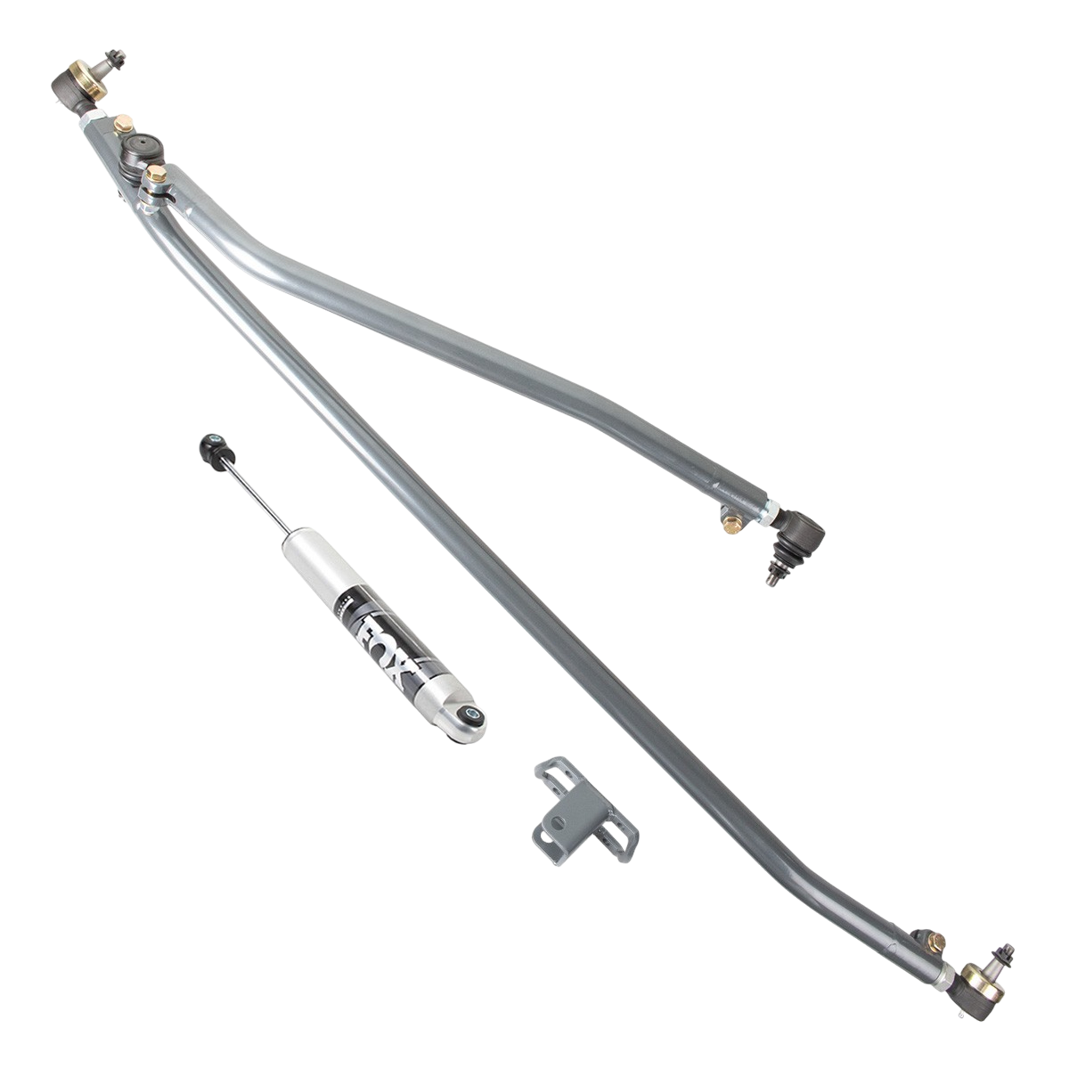 2003-2013 Cummins HD Steering Kit w/ Single FOX IFP Stabilizer - Steering Kit - Synergy MFG - Dirty Diesel Customs